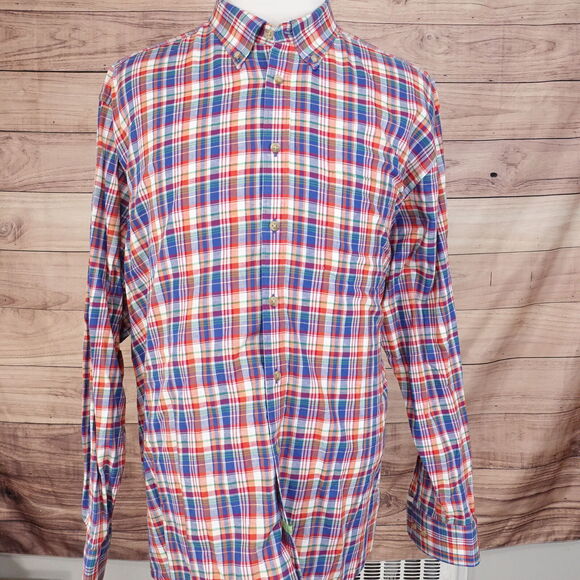 CHARLES TYRWHITT WEEKEND CLASSIC FIT LINEN BLEND BUTTON DOWN SHIRT MENS 2XL XXL - Picture 3 of 7